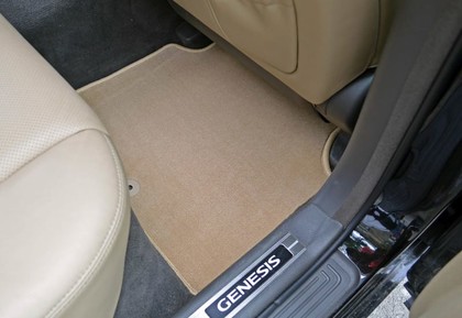 Ворсовые коврики на Hyundai Genesis I 2008 - 2014 в Нальчике
