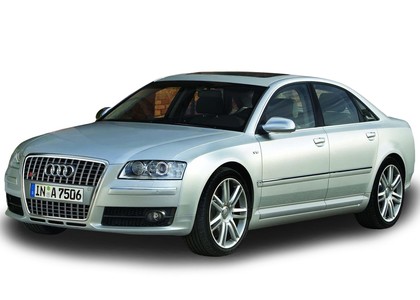 Ворсовые коврики на Audi S8 (D3) 2006 - 2011 в Нальчике