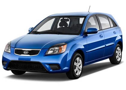 Ворсовые коврики на KIA Rio II 2005 - 2011 в Нальчике