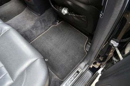 Ворсовые коврики на Hyundai Genesis I 2008 - 2014 в Нальчике