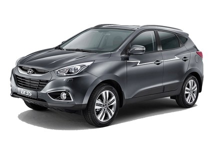 Ворсовые коврики на Hyundai ix35 2010 - 2017 в Нальчике