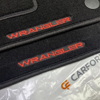 Ворсовые коврики на Jeep Wrangler (JK) 2006 - 2018 в Нальчике