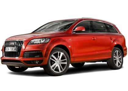 Ворсовые коврики на Audi Q7 I 2005 - 2015 в Нальчике