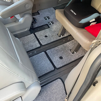 Ворсовые коврики на KIA Carnival III 7 мест 2014 - 2021 в Нальчике Ворсовые коврики на KIA Carnival III 7 мест 2014 - 2021 в Нальчике