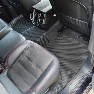 Ворсовые коврики на Porsche Cayenne II 2010 - 2018 в Нальчике
