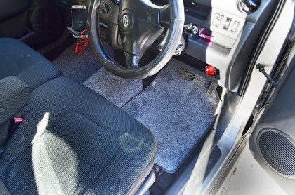 Ворсовые коврики на Toyota Bb I 2000 - 2005 в Нальчике