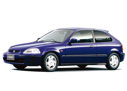 Коврики на Honda Civic VI 3d 1995 - 2001 в Нальчике