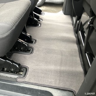 Ворсовые коврики на Volkswagen Caravelle (T6.1) 2019 - 2024 в Нальчике