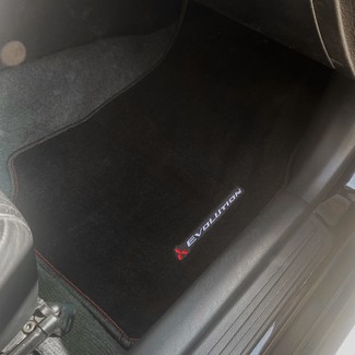 Ворсовые коврики на Mitsubishi Lancer Evolution VIII 2003 - 2006 в Нальчике