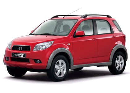 Ворсовые коврики на Daihatsu Terios II 2006 - 2018 в Нальчике