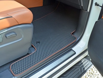 EVA коврики на Infiniti QX80 2013 - 2025 в Нальчике