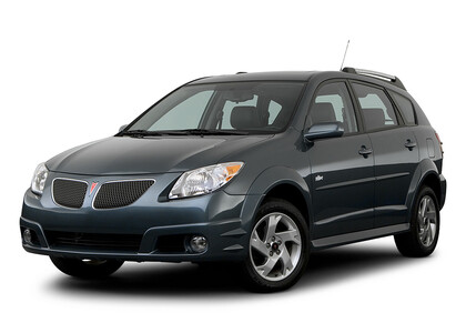 Ворсовые коврики на Pontiac Vibe I 2002 - 2008 в Нальчике