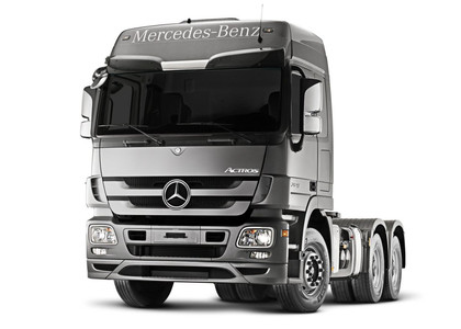 Коврики на Mercedes Actros MP3 тягач 2008 - 2020 в Нальчике