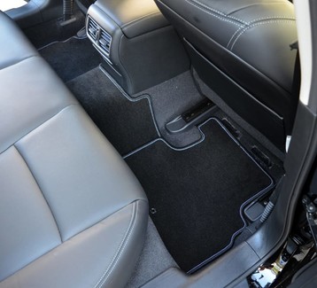 Ворсовые коврики на Infiniti Q50 2014 - 2025 в Нальчике