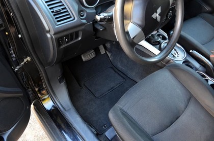 Ворсовые коврики на Mitsubishi RVR III 2010 - 2025 в Нальчике