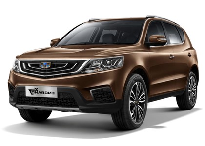 Ворсовые коврики на Geely Emgrand X7 второй рестайлинг 2019 - 2022 в Нальчике