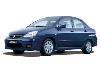 Ворсовые коврики на Suzuki Liana I рестайлинг 2004 - 2008 в Нальчике