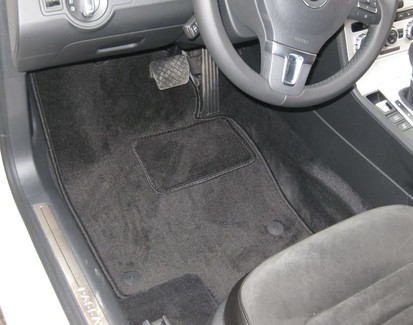 Ворсовые коврики на Volkswagen Passat B6 2005 - 2011 в Нальчике