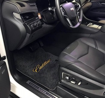 Ворсовые коврики на Cadillac Escalade IV 2015 - 2021 в Нальчике