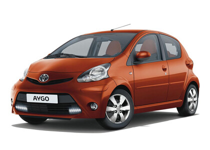Ворсовые коврики на Toyota Aygo 2005 - 2014 в Нальчике
