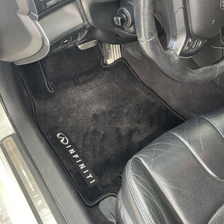 Ворсовые коврики на Infiniti G IV Седан 2006 - 2014 в Нальчике Ворсовые коврики на Infiniti G IV Седан 2006 - 2014 в Нальчике