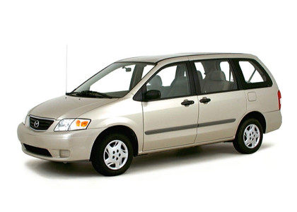 Ворсовые коврики на Mazda MPV II 1999 - 2006 в Нальчике