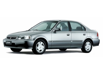 Ворсовые коврики на Honda Civic VI 4d 1995 - 2002 в Нальчике
