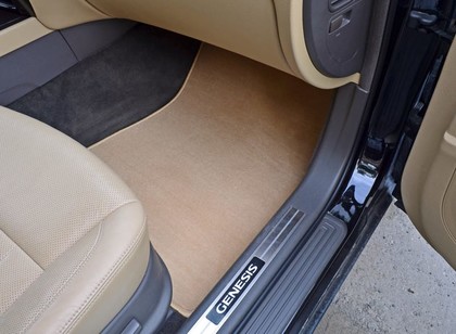 Ворсовые коврики на Hyundai Genesis I 2008 - 2014 в Нальчике