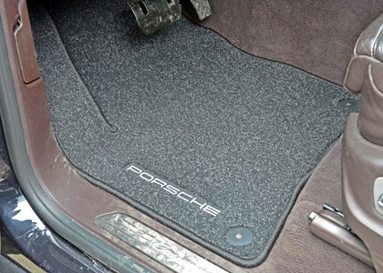 Ворсовые коврики на Porsche Cayenne II 2010 - 2018 в Нальчике