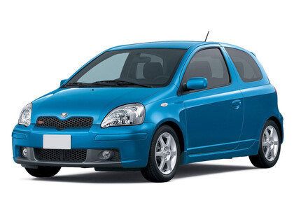 Ворсовые коврики на Toyota Vitz I 1998 - 2005 в Нальчике