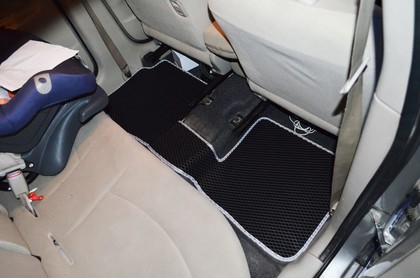 Ворсовые коврики на Mitsubishi Colt Plus VI 2004 - 2012 в Нальчике