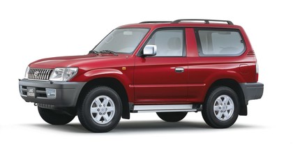 Ворсовые коврики на Toyota Land Cruiser Prado 90 1996 - 2002 в Нальчике