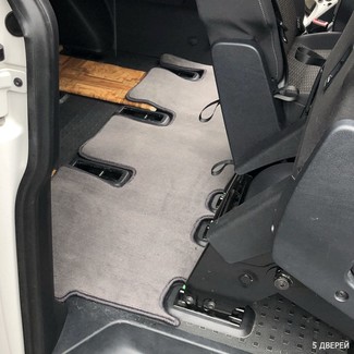 Ворсовые коврики на Volkswagen Caravelle (T5) 2003 - 2015 в Нальчике