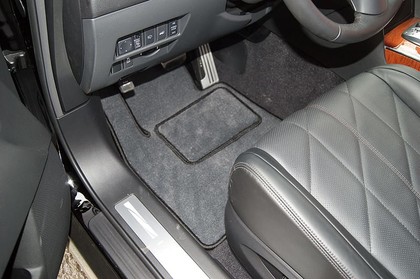 Ворсовые коврики на Infiniti FX II 2009 - 2014 в Нальчике