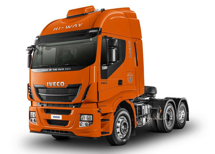 Ворсовые коврики на Iveco Stralis (Hi-Way) 2016 - 2025 в Нальчике