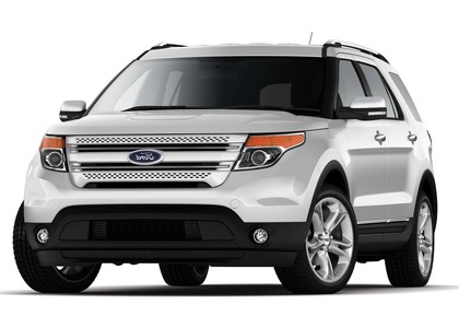 Ворсовые коврики на Ford Explorer V 2010 - 2019 в Нальчике