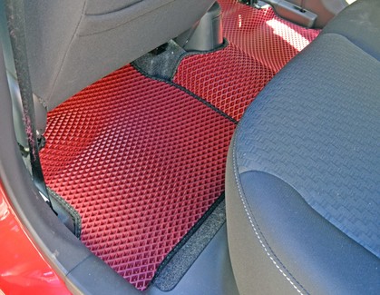 Ворсовые коврики на Mitsubishi Mirage VI 2012 - 2025 в Нальчике