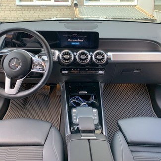 Ворсовые коврики на Mercedes GLB (X247) 2019 - 2025 в Нальчике