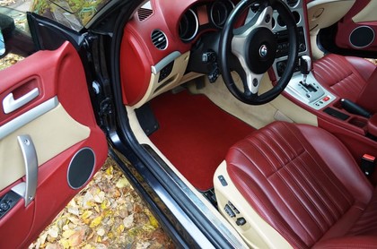 Ворсовые коврики на Alfa Romeo Brera 2005 - 2021 в Нальчике