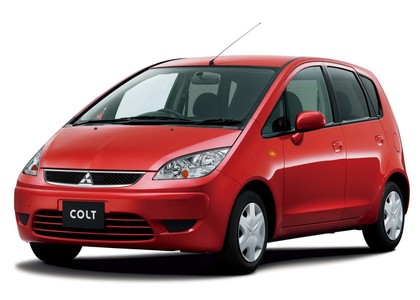 Ворсовые коврики на Mitsubishi Colt VI 2002 - 2012 в Нальчике