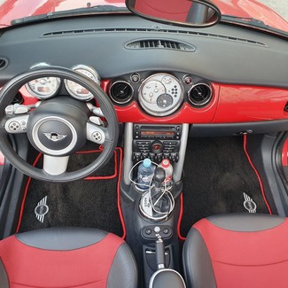 Ворсовые коврики на Mini Cooper Hatch (R50/R53) 2001 - 2006 в Нальчике