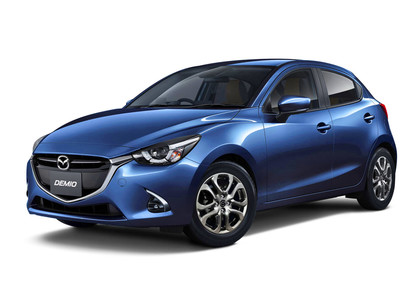 Ворсовые коврики на Mazda Demio IV (DJ) 2014 - 2025 в Нальчике