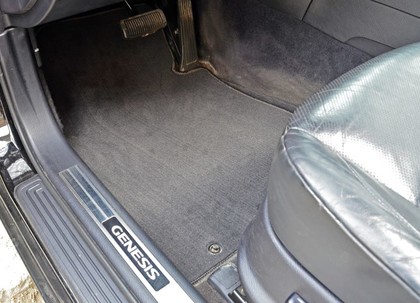 Ворсовые коврики на Hyundai Genesis I 2008 - 2014 в Нальчике