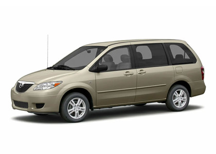 Ворсовые коврики на Mazda MPV II 1999 - 2006 в Нальчике