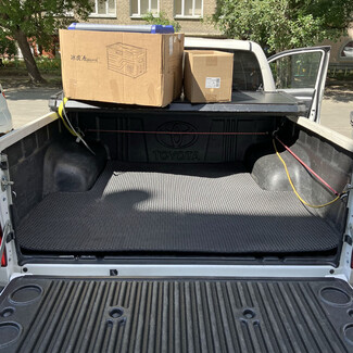 Ворсовые коврики на Toyota Hilux VII 2008 - 2015 в Нальчике Ворсовые коврики на Toyota Hilux VII 2008 - 2015 в Нальчике
