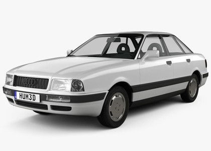 Ворсовые коврики на Audi 80 (B4) 1991 - 1995 в Нальчике