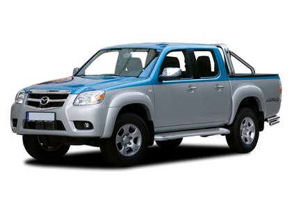 Ворсовые коврики на Mazda BT-50 I 2006 - 2012 в Нальчике