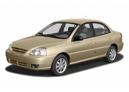 Ворсовые коврики на KIA Rio I 2000 - 2005 в Нальчике