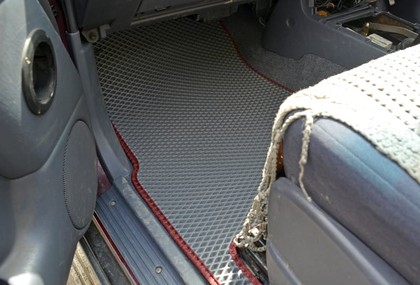 Ворсовые коврики на Toyota Land Cruiser Prado 90 1996 - 2002 в Нальчике