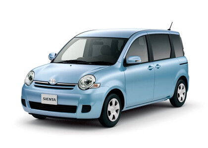EVA коврики на Toyota Sienta I 2003 - 2015 в Нальчике